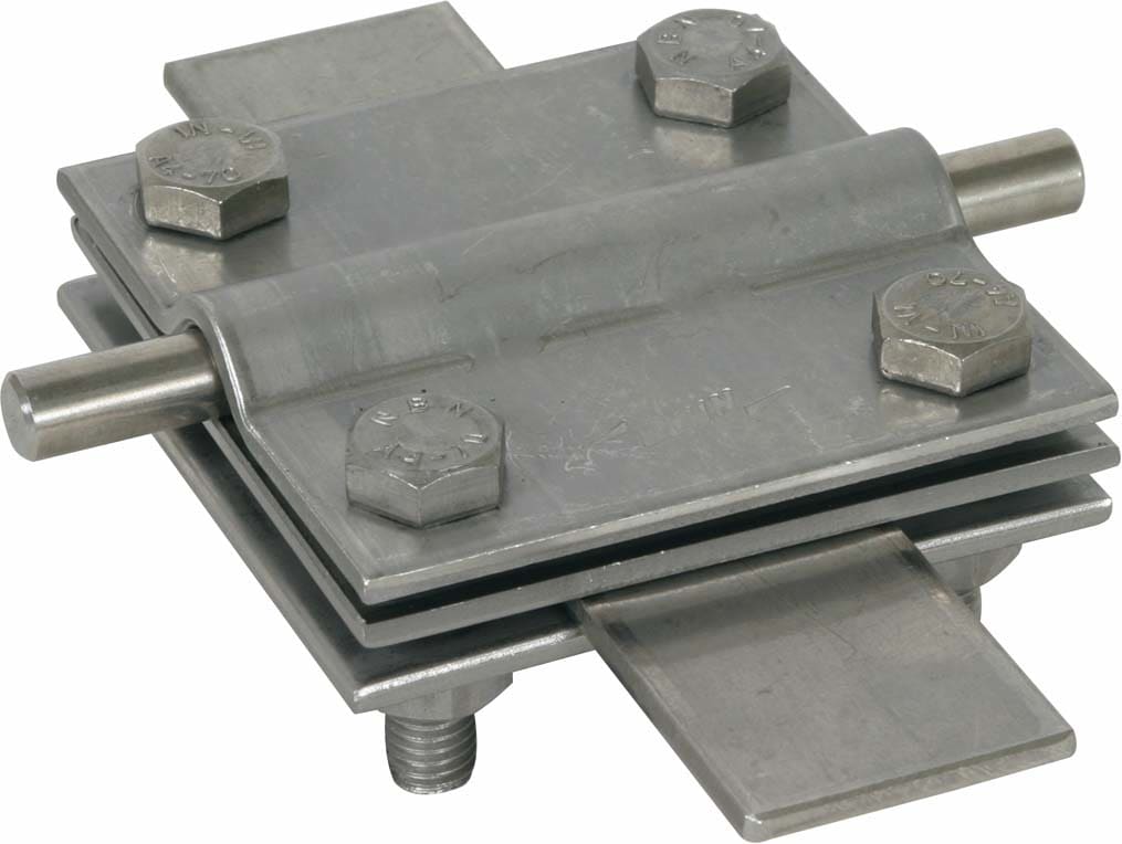 Dehn - Raccord de croisement avec plaquette intermédiaire Rd 7-10/Fl 30-40 Fl 30-40/30-