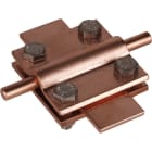 Dehn - Raccord de croisement sans plaquette intermédiaire Rd 8-10/Fl 30mm Cu