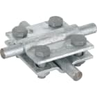 Dehn - Raccord de croisement sans plaquette intermédiaire Rd 8-10/8-10mm Rd 8-10/Fl 30m