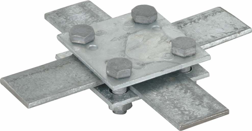 Dehn - Raccord de croisement sans plaquette intermédiaire Fl 30/30mm St/tZn
