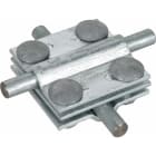 Dehn - Raccord de croisement sans plaquette intermédiaire Rd 8-10/Fl 30mm St/tZn