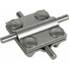 Dehn - Raccord de croisement sans plaquette intermédiaire Rd 8-10/8-10mm Rd 8-10/Fl 30m