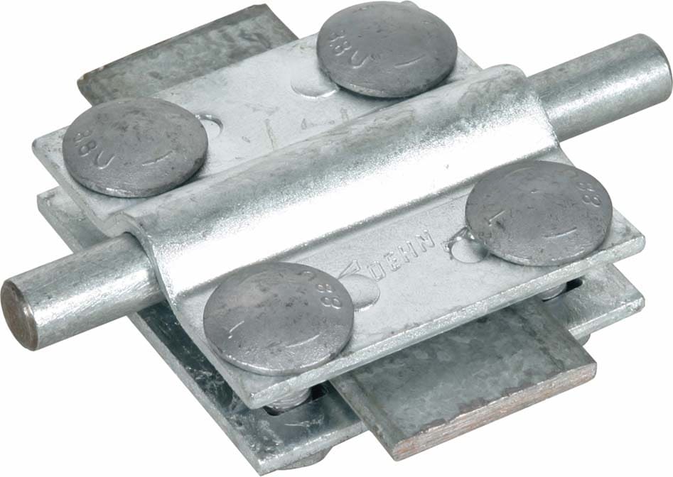 Dehn - Raccord de croisement sans plaquette intermédiaire Rd 8-10/Fl 30mm St/tZn