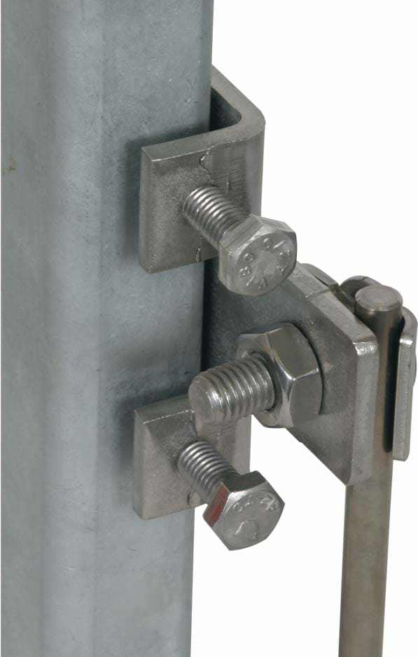 Dehn - Borne de connexion horizontale 18-35mm avec dispositif de serrage INOX