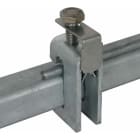 Dehn - Borne de connexion avec plaque d´appui Fl 18-35mm Rd 6-10mm St/tZn