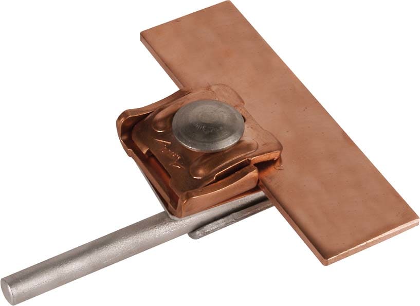 Dehn - Borne à rainure bimétallique 0,7-8mm Rd 6-10mm St/tZn/Cu