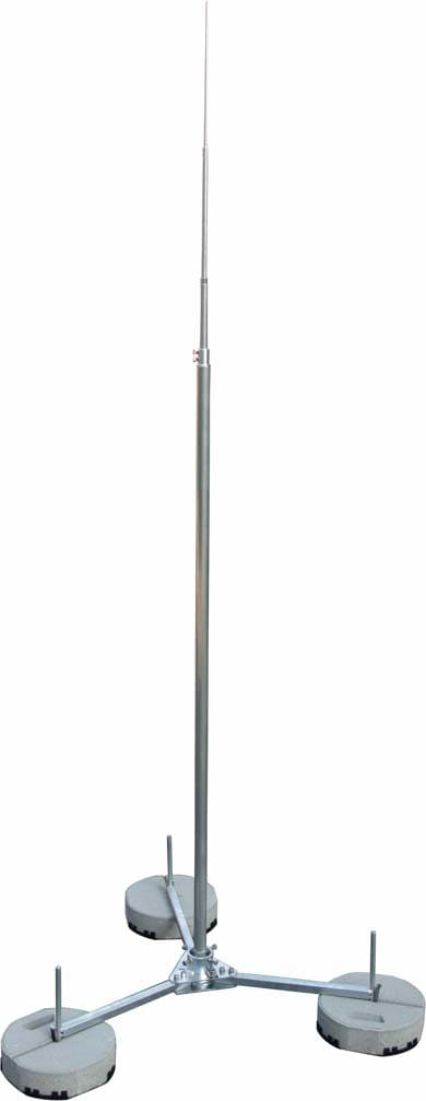 Dehn - Pointe de cap D 40/16/10 mm L 4000 mm Alavec trépied St/tZn