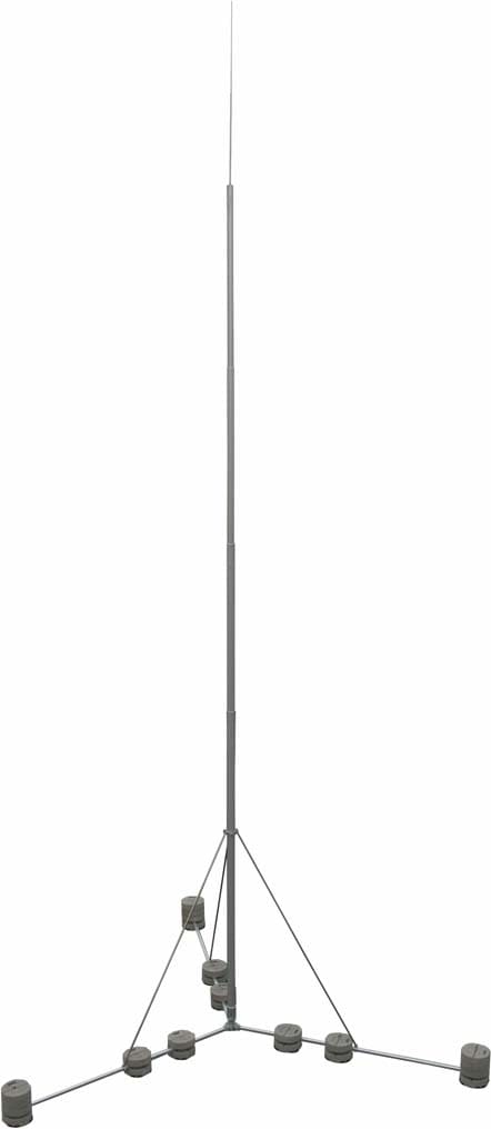 Dehn - Air-termination rod L 14m w. fixing kit and hinged tripod R 3000mm