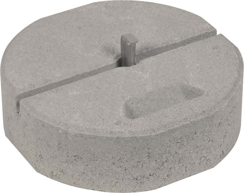 Dehn - Plot béton C45/55 17kg D 337mm H 90mm avec clavette