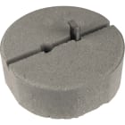 Dehn - Plot béton C45/55 8,5kg D 240mm avec clavette pour DEHNiso D 10/16mm
