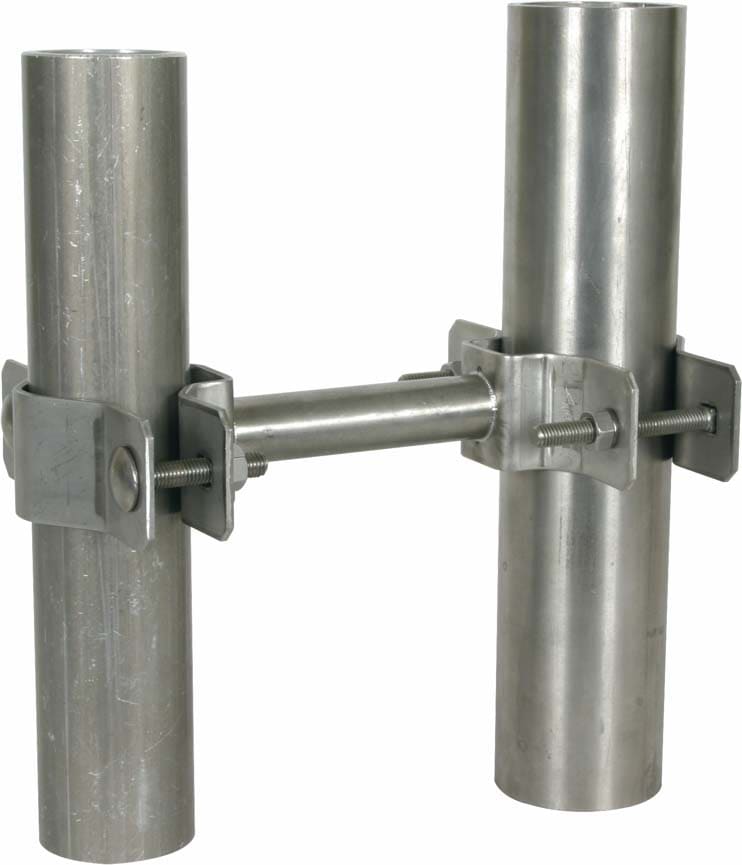 Dehn - Fixation pour pointes D40 INOX avec pièce d`écartement
