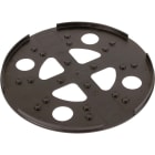 Dehn - Plaque de protection du bardage en PVC D 280mm noir