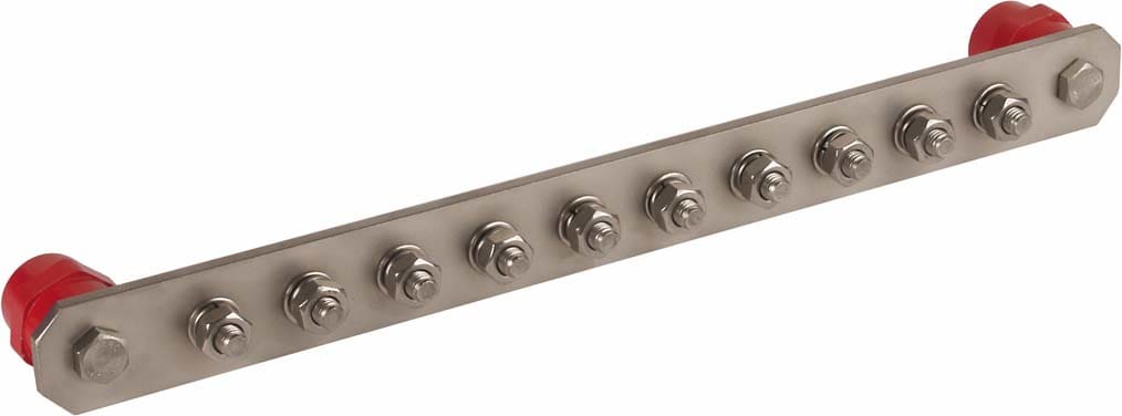 Dehn - Barre d´équilibrage de potentiel pour l´industrie 10 connexions INOX