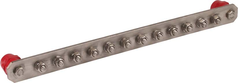 Dehn - Barre d´équilibrage de potentiel pour l´industrie 12 connexions INOX