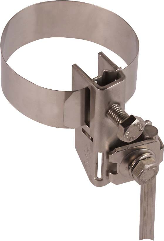 Dehn - Collier de raccordement pour mâts d`antenne D 26,9-165mm INOX