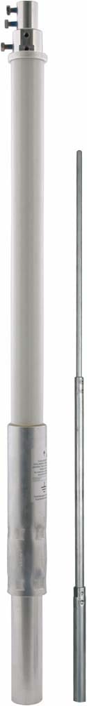 Dehn - Tube support D 50mm L 3500mm PRV/Al avec pointe de capture D 22/16/10mm L 2500mm