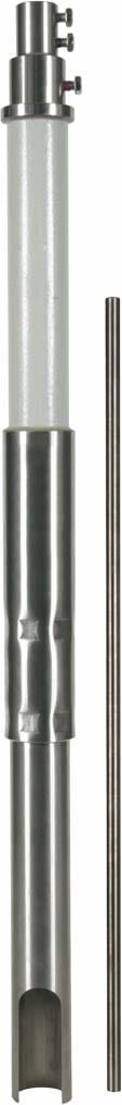 Dehn - Supp. tube D 50mm L 5000mm GRP/Al, air- term.rod D 10mm L 1000mm, lateral outlet