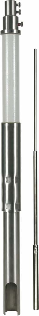 Dehn - Supp. tube D 50mm L 3500mm GRP/Al, air- term.rod D 22/16/10mm L 2500mm, lat. out