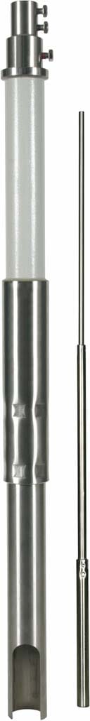 Dehn - Supp. tube D 50mm L 5000mm GRP/Al, air- term.rod D 22/16/10mm L 2500mm, lat. out