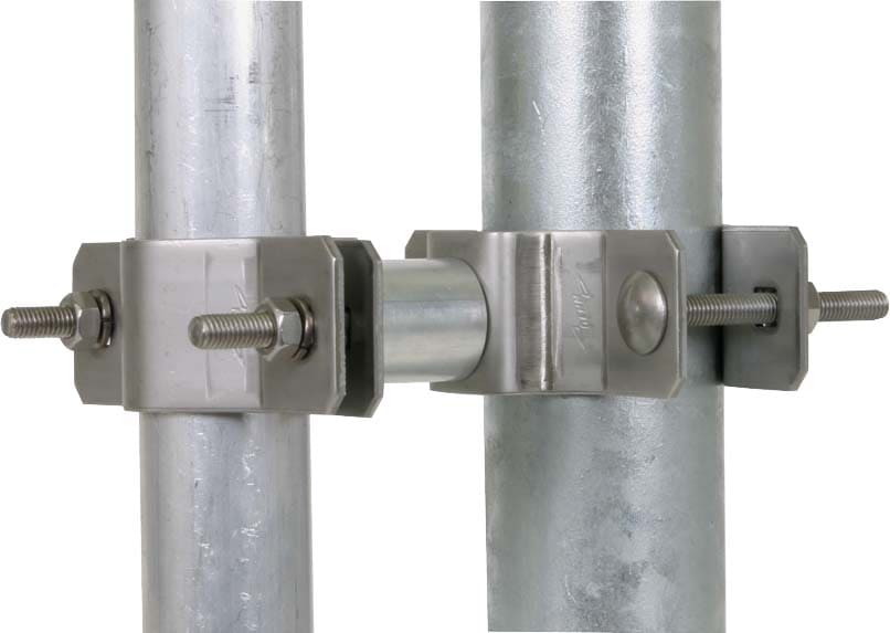 Dehn - Fixation pour pointes D40 INOX avec pièce d`écartement