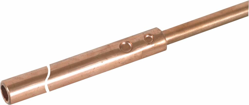 Dehn - Pointe captrice tube D 16/10mm L 1500mm Cu