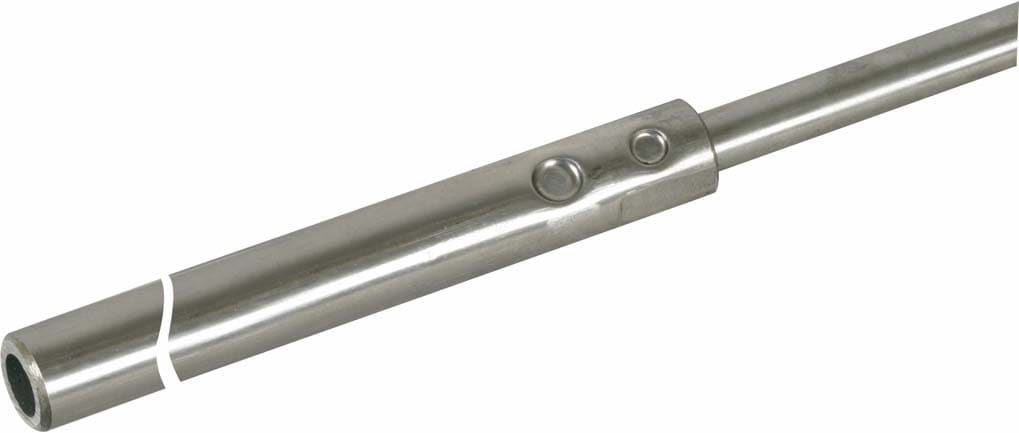 Dehn - Pointe captrice tube D 16mm L 1500mm INOX