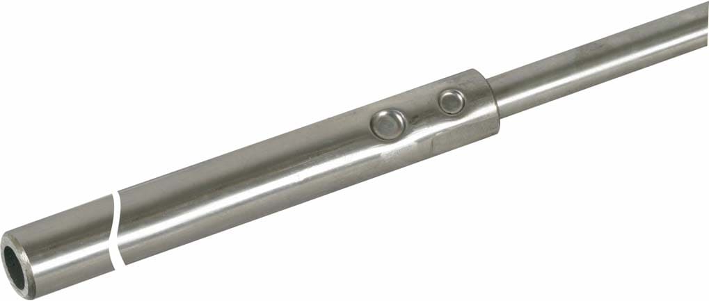 Dehn - Pointe captrice tube D 16mm L 2000mm INOX