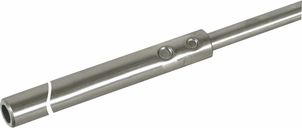 Dehn - Pointe captrice tube D 16mm L 2500mm INOX