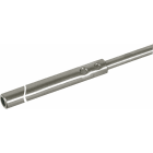 Dehn - Pointe captrice tube D 16mm L 3000mm INOX