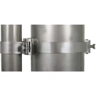 Dehn - Bride de fixation avec bande de serrage INOX