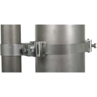 Dehn - Bride de fixation avec bande de serrage et pièce d`écartement 30mm INOX