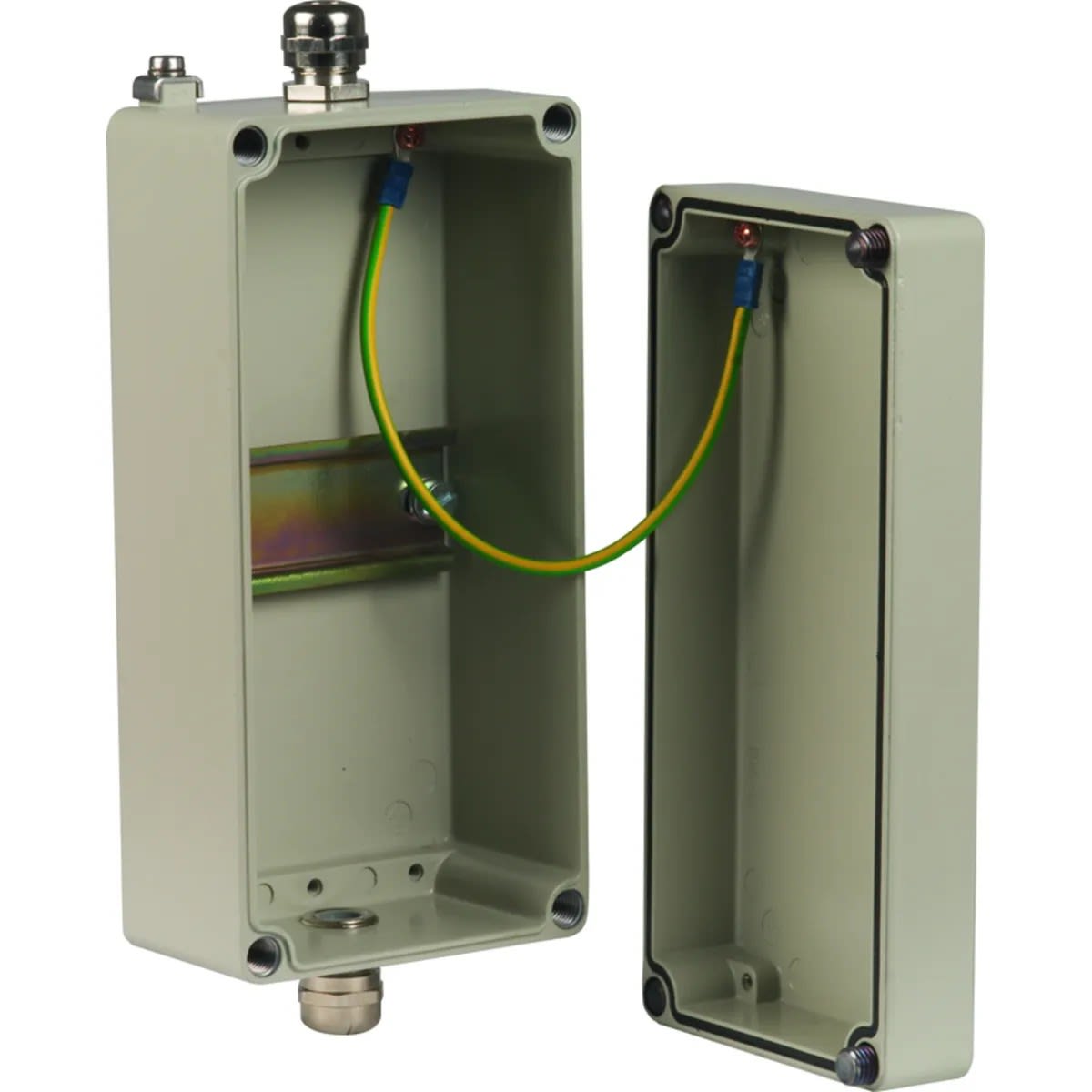 Dehn - ALGA 5 IP65 coffret aluminium, 5 modules