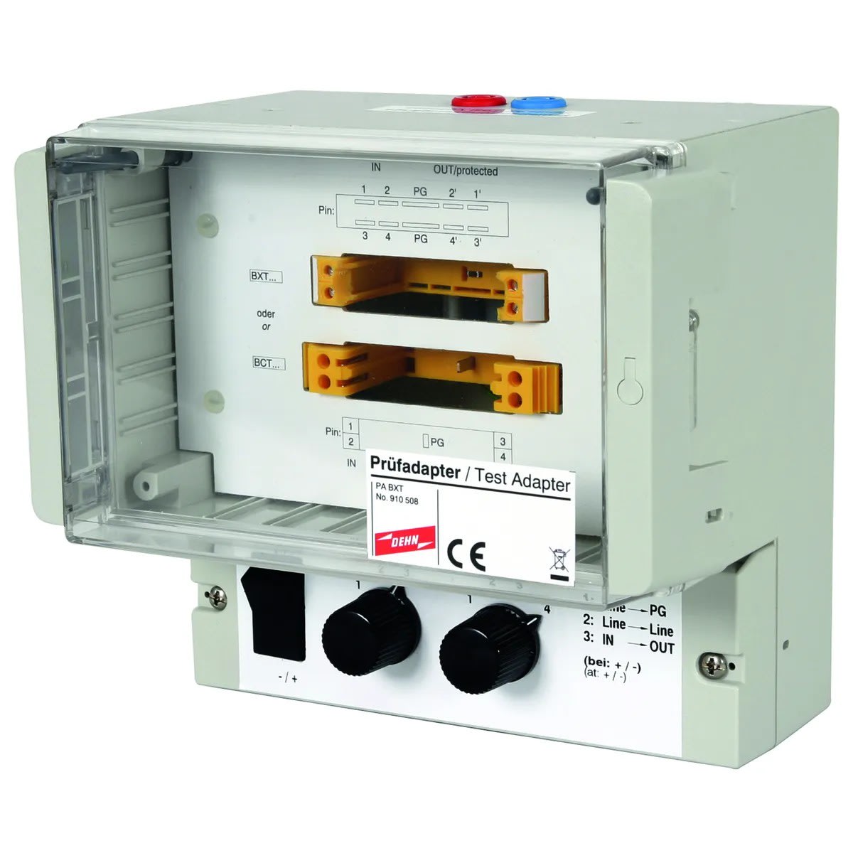 Dehn - PA BXT adaptateur de test pour  BLITZDUCTOR XT/CT
