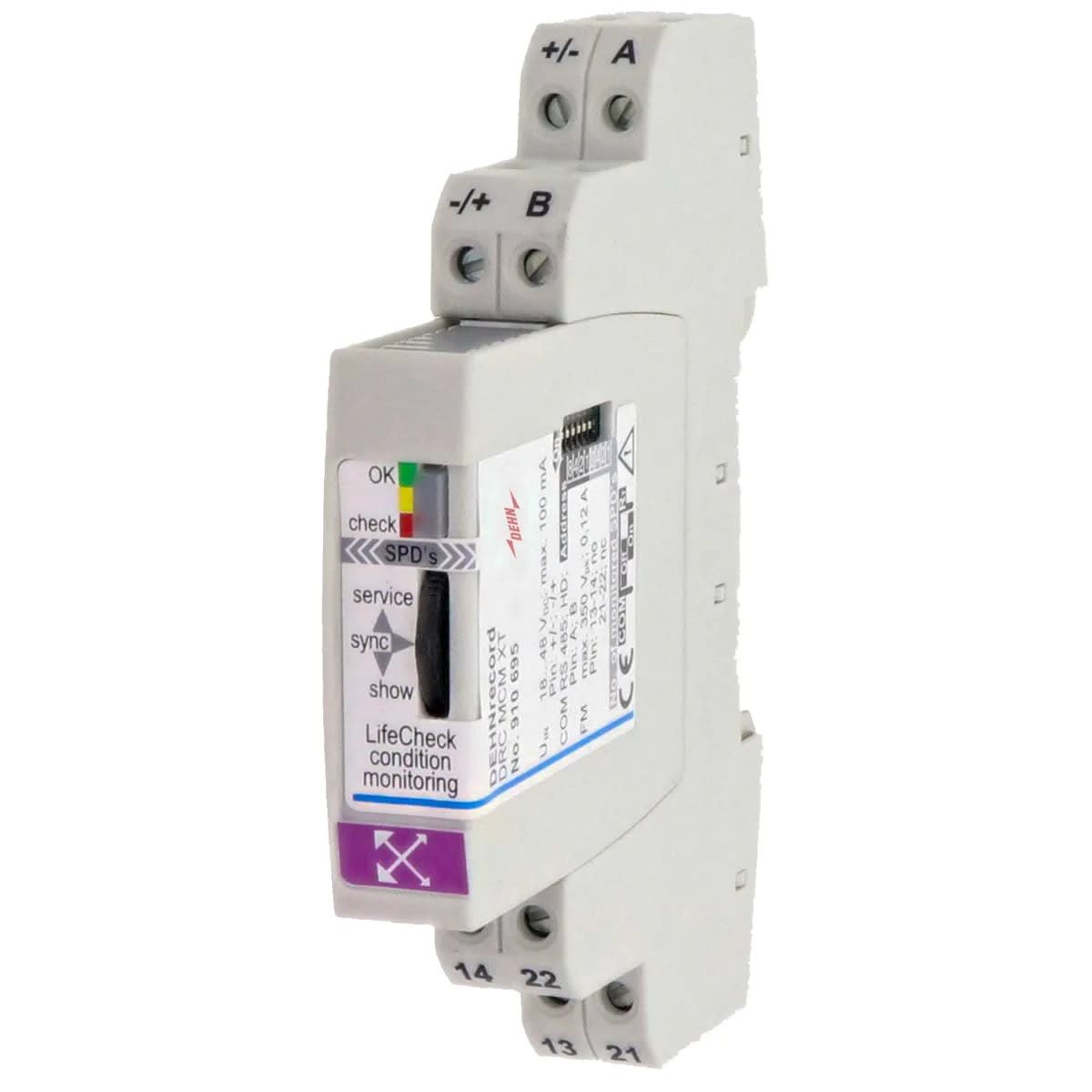 Dehn - DRC MCM XT module de surveillance d´état LifeCheck max. 10 BXT avec liaison RS