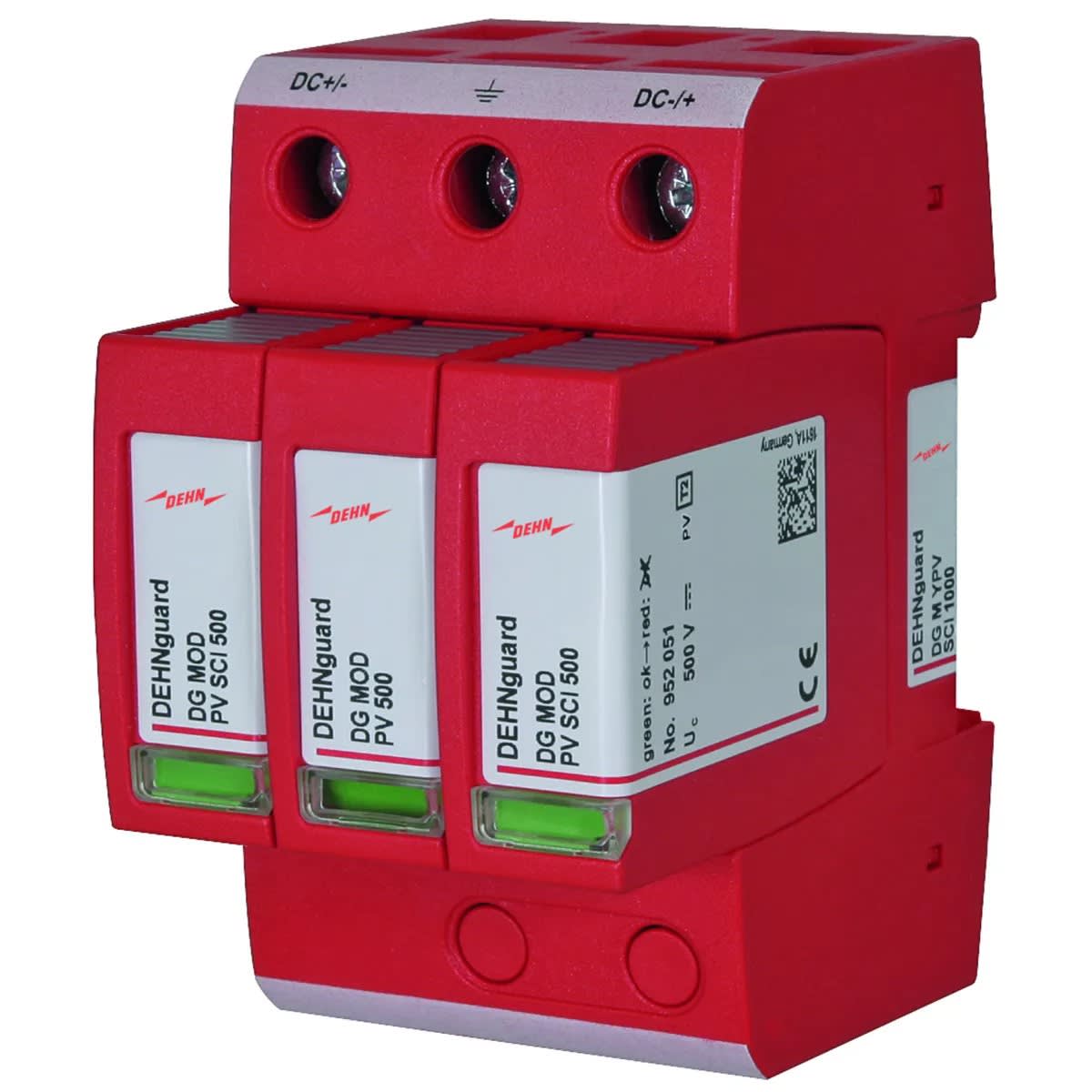 Dehn - DG M YPV SCI 1000 DEHNguard parafoudre multipolaire modulaire pour systèmes PV