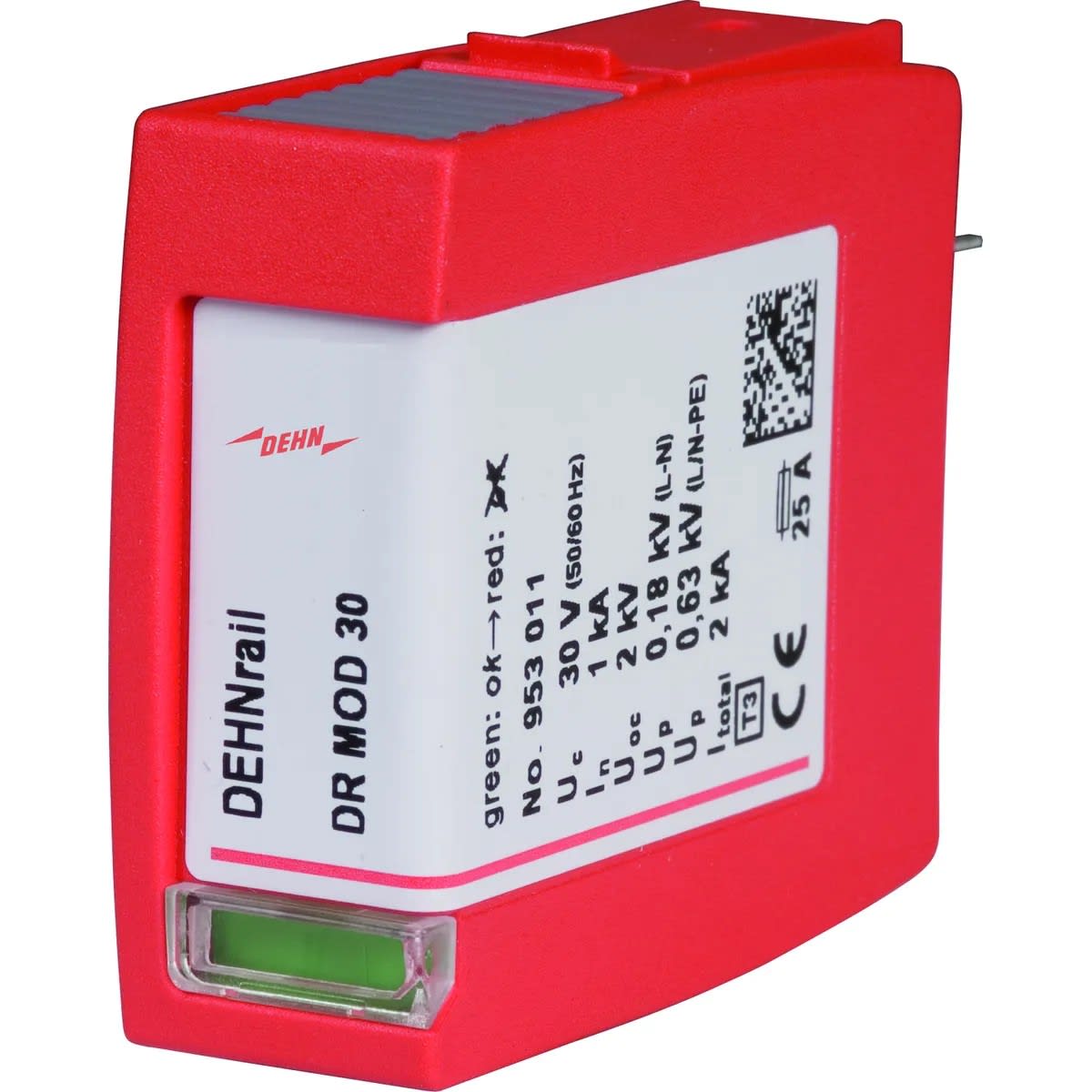 Dehn - DR MOD 30 module de protection bipolaire pour DEHNrail M 2P