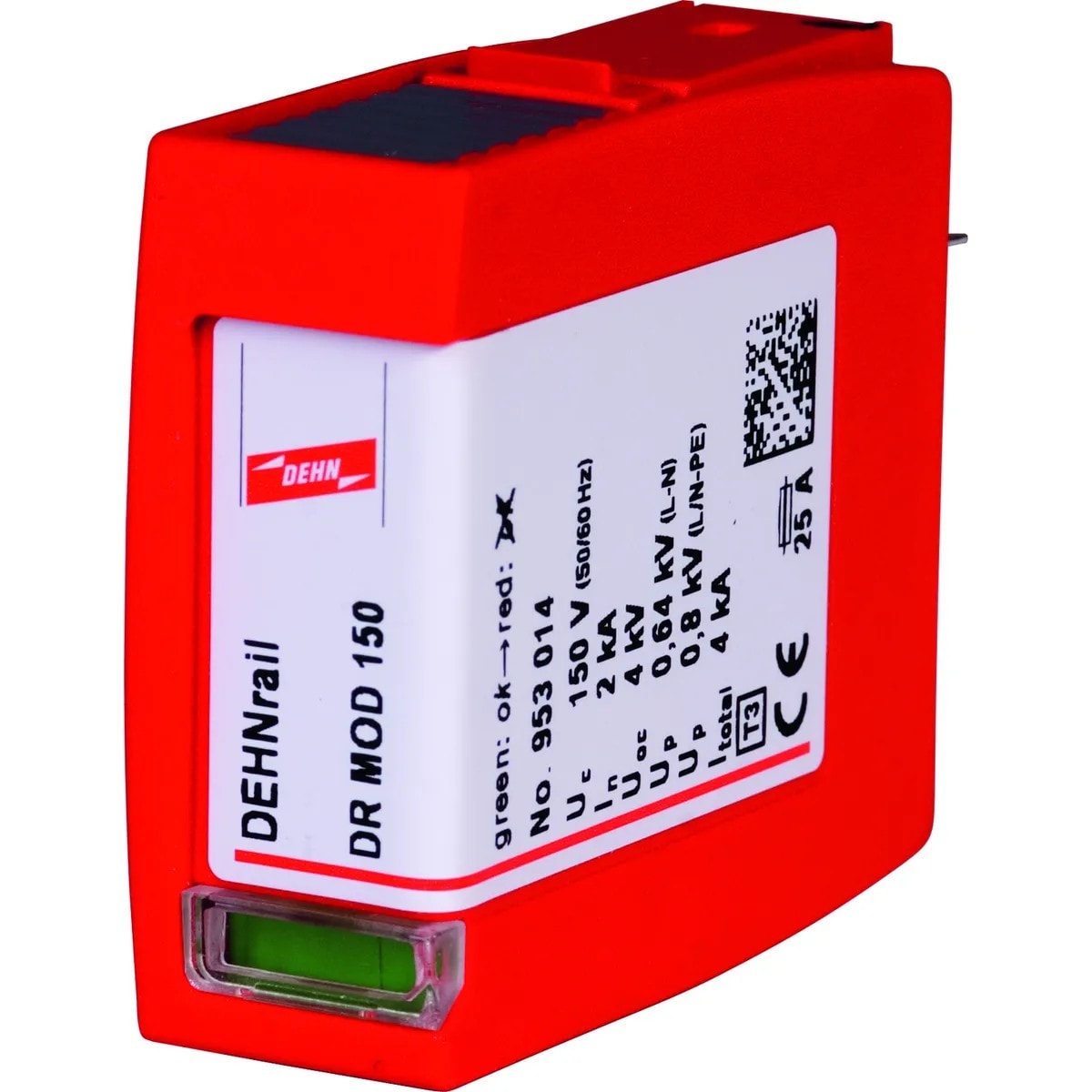 Dehn - DR MOD 150 module de protection bipolaire pour DEHNrail M 2P