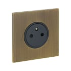 Legrand - Prise de courant 2P+T 16A 250V - Epure Bronze Art d'Arnould