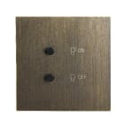 Legrand - Art d'Arnould univers Epure interrupteur lumière MyHOME_Up - bronze