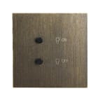 Legrand - Art d'Arnould univers Epure interrupteur lumière MyHOME_Up - bronze