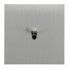 Legrand - Va-et-Vient ou interrupteur 10A - Epure Acier Brossé Art d'Arnould