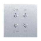 Legrand - Art d'Arnould univers Epure inter lumière et volets MyHOME_Up - acier brossé