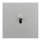 Legrand - Va-et-Vient ou interrupteur 10A - Epure Acier Satin Art d'Arnould