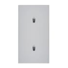 Legrand - Deux Va-et-Vient ou interrupteur - Epure Acier Satin Art d'Arnould