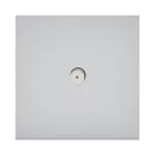 Legrand - Art d'Arnould univers Epure poussoir lumineux à bouton rond 2A - acier satin