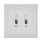 Legrand - Cde de volets roulants position fixe - Epure Acier Satin Art d'Arnould