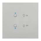 Legrand - Art d'Arnould univers Epure interrupteur lumière MyHOME_Up - acier satin