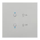 Legrand - Art d'Arnould univers Epure interrupteur lumière MyHOME_Up - acier satin