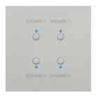 Legrand - Art d'Arnould univers Epure commande 4 scénarios MyHOME_Up - acier satin