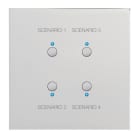 Legrand - Art d'Arnould univers Epure commande 4 scénarios MyHOME_Up - acier miroir